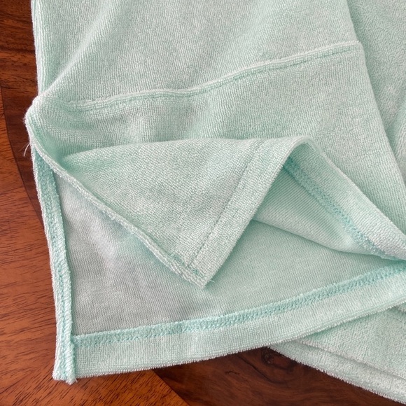 C&C California Mint Terrycloth Long Sleeve Pullover Sz S - Picture 4 of 6